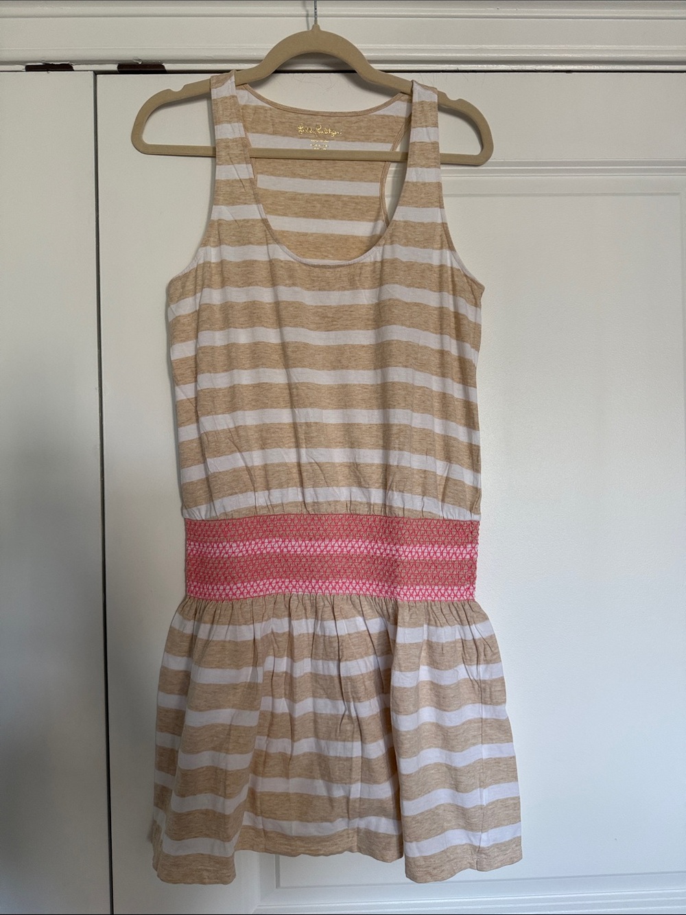 Lilly Pulitzer Tideline Heathered Sandbar Sandy Dress - Size M